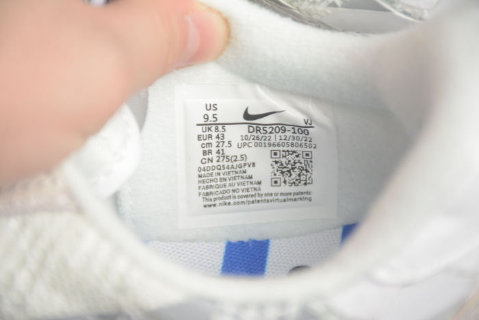 Nike VaporWaffle Woven sacai Jean Paul Gaultier White
