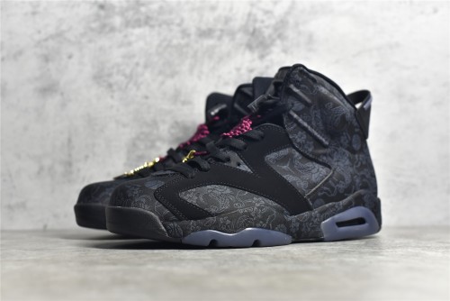 Air Jordan 6 Retro “Singles Day” Black Shoes DB9818-001