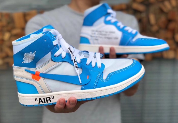 Air Jordan 1 Retro High OG x OFF-WHITE UNC (AQ0818-148)