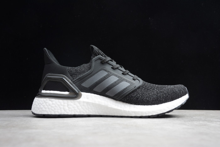 Ultraboost 20 Running Shoes Black and White Starry Sky EG0708