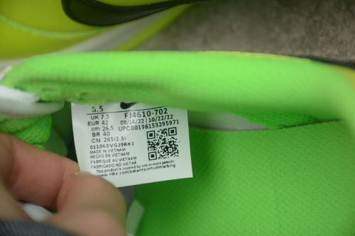 SB Dunk Low 'Splash Volt' Green Sneaker, FJ4610-702