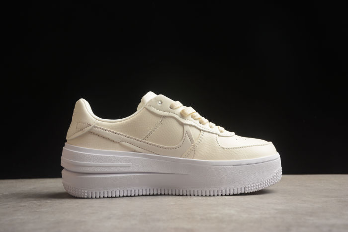 Air Force 1 PLT.AF.ORM Shoes 'Pale Ivory' (DJ9946-107)