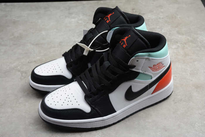 Air Jordan 1 Mid 'Red Mint' - BQ6931-100