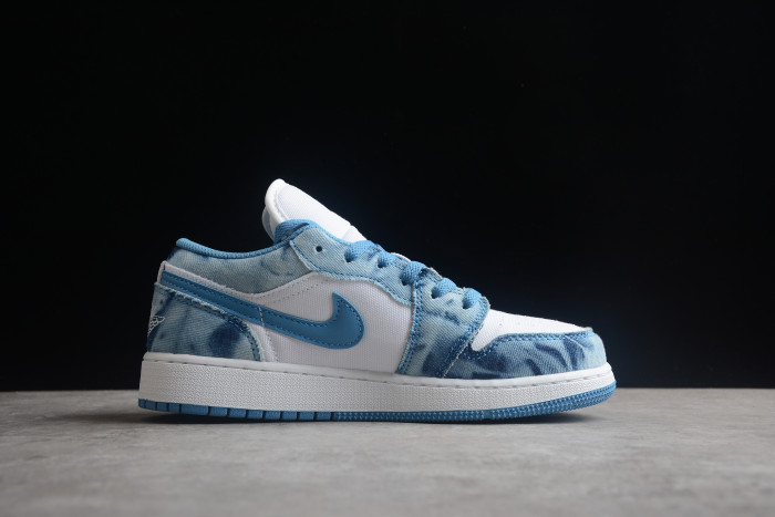 Air Jordan 1 Low GS 'Washed Denim' DM8947-100