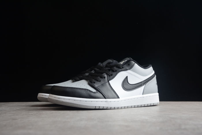 Air Jordan 1 Low Shadow Toe Grey Shoes 553558-052