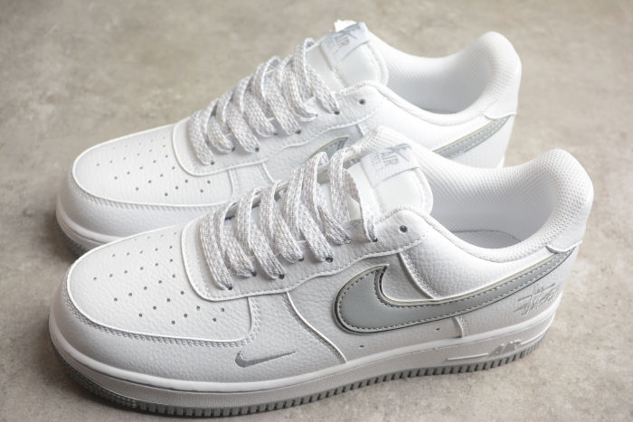Nike Air Force 1 Sneaker Shoes White Grey CW2288-111