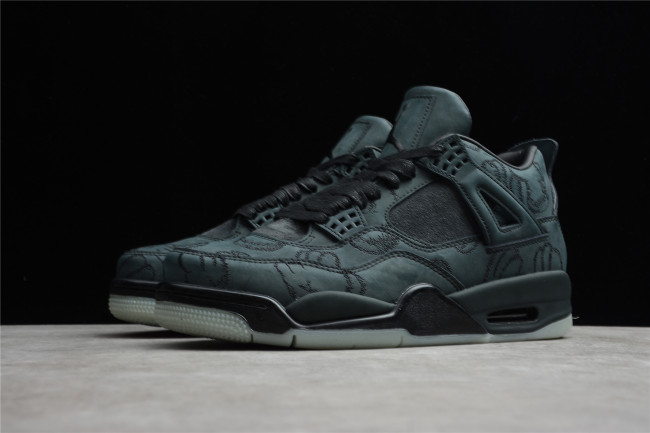 Air Jordan 4 Retro x KAWS Black 2017 (930155-001)