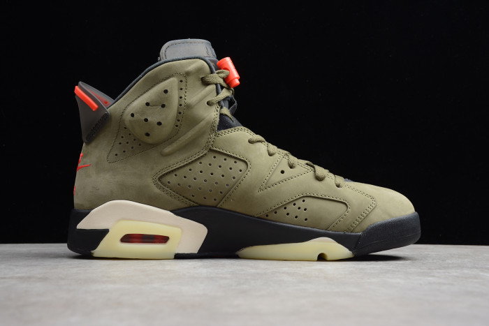 Air Jordan 6 Retro x Travis Scott OIive Green (CN1084-200)