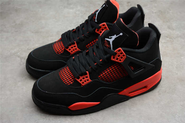 Air Jordan 4 “Red Thunder” Black Red CT8527-016