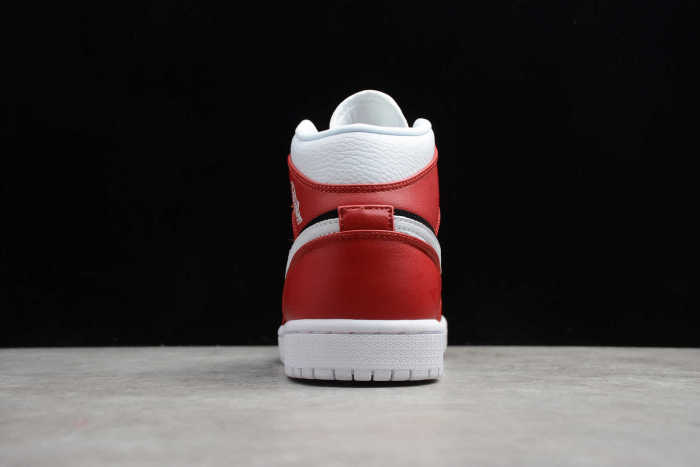 Air Jordan 1 Mid Gym Red White Black BQ6472-601