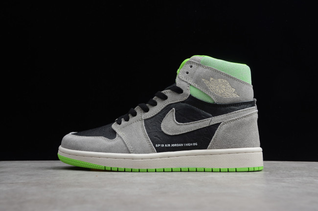 Air Jordan 1 Neutral Grey Gunsmoke Volt 555088-070