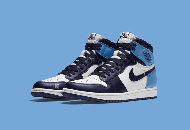 Air Jordan 1 Retro High OG Obsidian UNC 555088-140