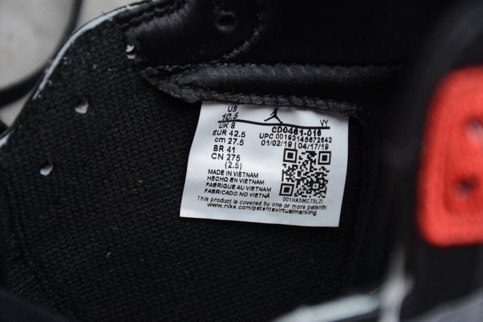 Air Jordan 1 Satin Black Toe”WMNSCD0461-016