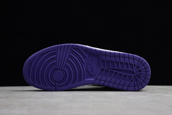 Air Jordan 1 Retro High Court Purple White 555088-500