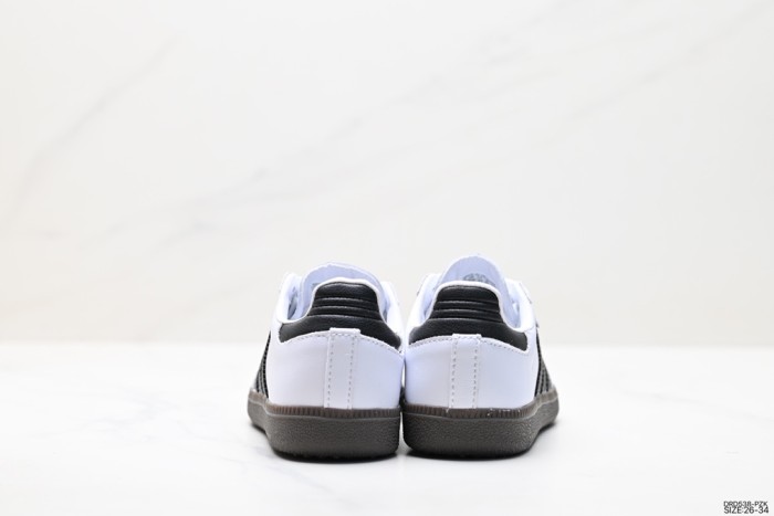 adidas Samba OG Cloud White Core Black Gum Children's Shoes