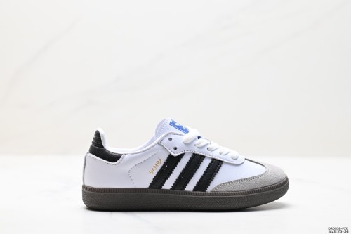 adidas Samba OG Cloud White Core Black Gum Children's Shoes