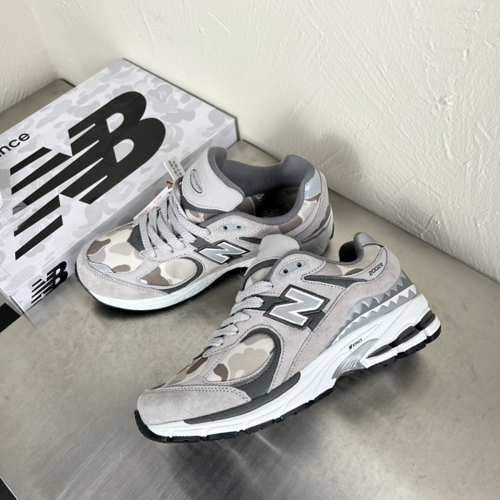 NBxBape M2002RGB Grey