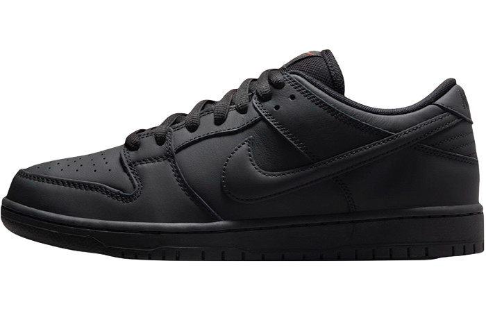 Nike SB Dunk Low Pro ISO Triple Black FJ1674-001