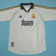 1999-2000 RMA Home Retro Soccer Jersey