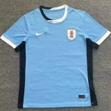 24-25 Uruguay Home Copa America Fans Soccer Jersey (NK标)