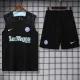 23-24 INT Black Tank top and shorts suit