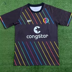 23-24 ST PAULI Black Fans Soccer Jersey
