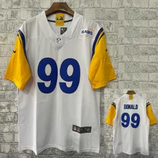 2022 公羊 DONALD #99 White NFL Jersey