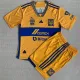 23-24 Tigres UANL Home Kids Soccer Jersey