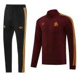 23-24 Roma Jujube Red Jacket Tracksuit #01