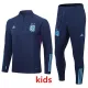 2023 Argentina Royal Blue Kids Half Pull Tracksuit (童装) (半拉链)