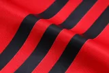 23-24 Flamengo Red Half Pull Tracksuit #B644 (半拉链)