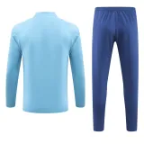 23-24 Marseille Sky Blue Half Pull Tracksuit (半拉链)