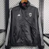 2023 ARS Maroon & Black Double Sided Windbreaker (双面风衣)