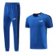2023 PM Blue Short-sleeved Trouser Suit #PJ01