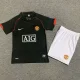 2007-2008 Man Utd Away Kids Retro Soccer Jersey