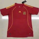 2008 Spain Home Retro Soccer Jersey
