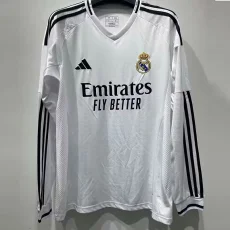 24-25 RMA Home Long Sleeve Soccer Jersey (长袖)