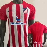 23-24 ATM Home Player Version Soccer Jersey