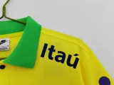 2022 Brazilian Yellow POLO Top Soccer Jersey