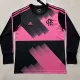 23-24 Flamengo Pink Black GoalKeeper Long Sleeve Soccer Jersey (长袖)