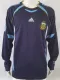 2006 Argentina Away Long Sleeve Retro Soccer Jersey (长袖)