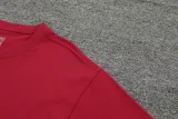 24-25 Bayern Red Training Short Suit (100%Cotton)纯棉