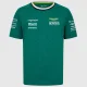 2024 F1 Aston Martin #14 Green T-Shirts Racing Suit(圆领)