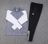 2023 AD Grey Half Pull Tracksuit Lh #2329 (半拉链)