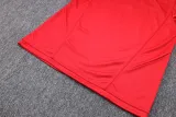 23-24 Flamengo Red Half Pull Tracksuit #B644 (半拉链)