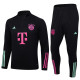 23-24 Bayern Black Half Pull Tracksuit (半拉链)