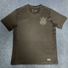 24-25 Corinthians Away Fans Soccer Jersey (无广告)