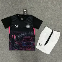 23-24 Newcastle Black Kids Training Soccer Jersey