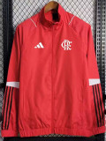 23-24 Flamengo Red Windbreaker
