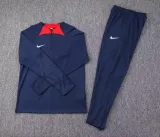 2023 NK Royal Blue Half Pull Tracksuit #2243 (半拉链)
